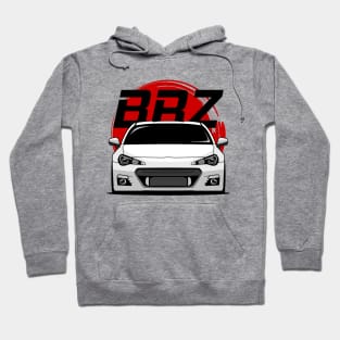 White BRZ JDM Hoodie